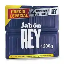 Jabon Rey En Barra X 4 Unidades