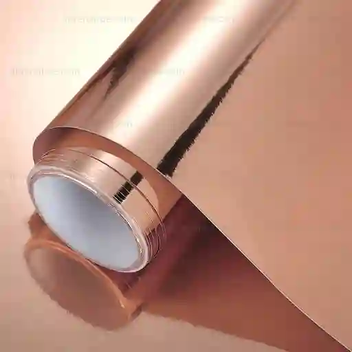Cartulina Metalizada O Espejo Medio Pliego 50 X 70 Color Oro Rosa