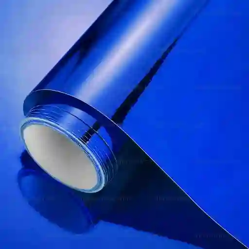 Cartulina Metalizada O Espejo Medio Pliego 50 X 70 Color Azul
