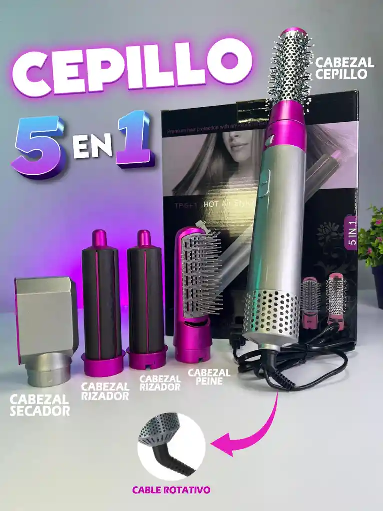 Cepillo 5 En 1