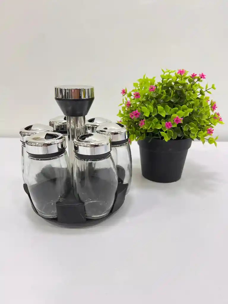 Set Giratorio Condimentero X 6pcs