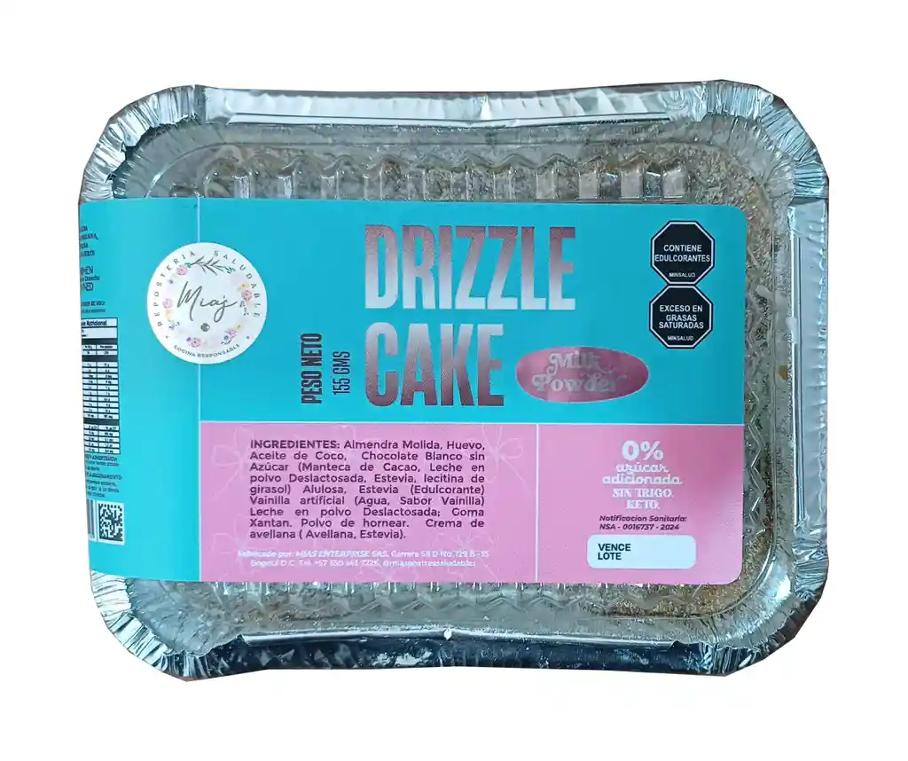 Mias Drizzle Cake Milk Powder