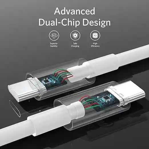 Tipo C Tipo C Cable 3 Metros Carga Rápida Iphone 15 16 Ipad Samsung Usb Universal