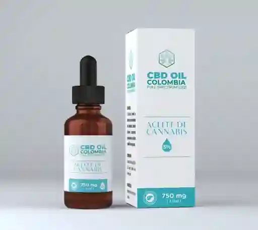 Promo 2 Unidades De Aceite Cbd 5% 15ml C/u 750mg-ingredientes Naturales