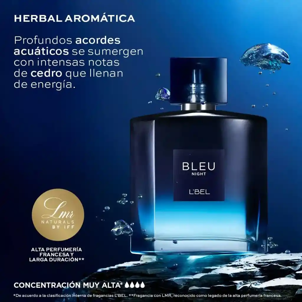 Bleu Night Perfume Para Hombre 100 Ml