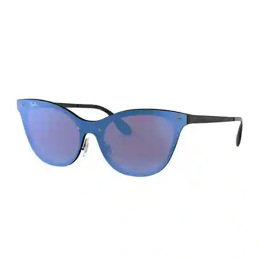 Gafas De Sol Ray Ban Blaze Eye Cat Rb3580n 153/7v Color Azul Talla 43mm