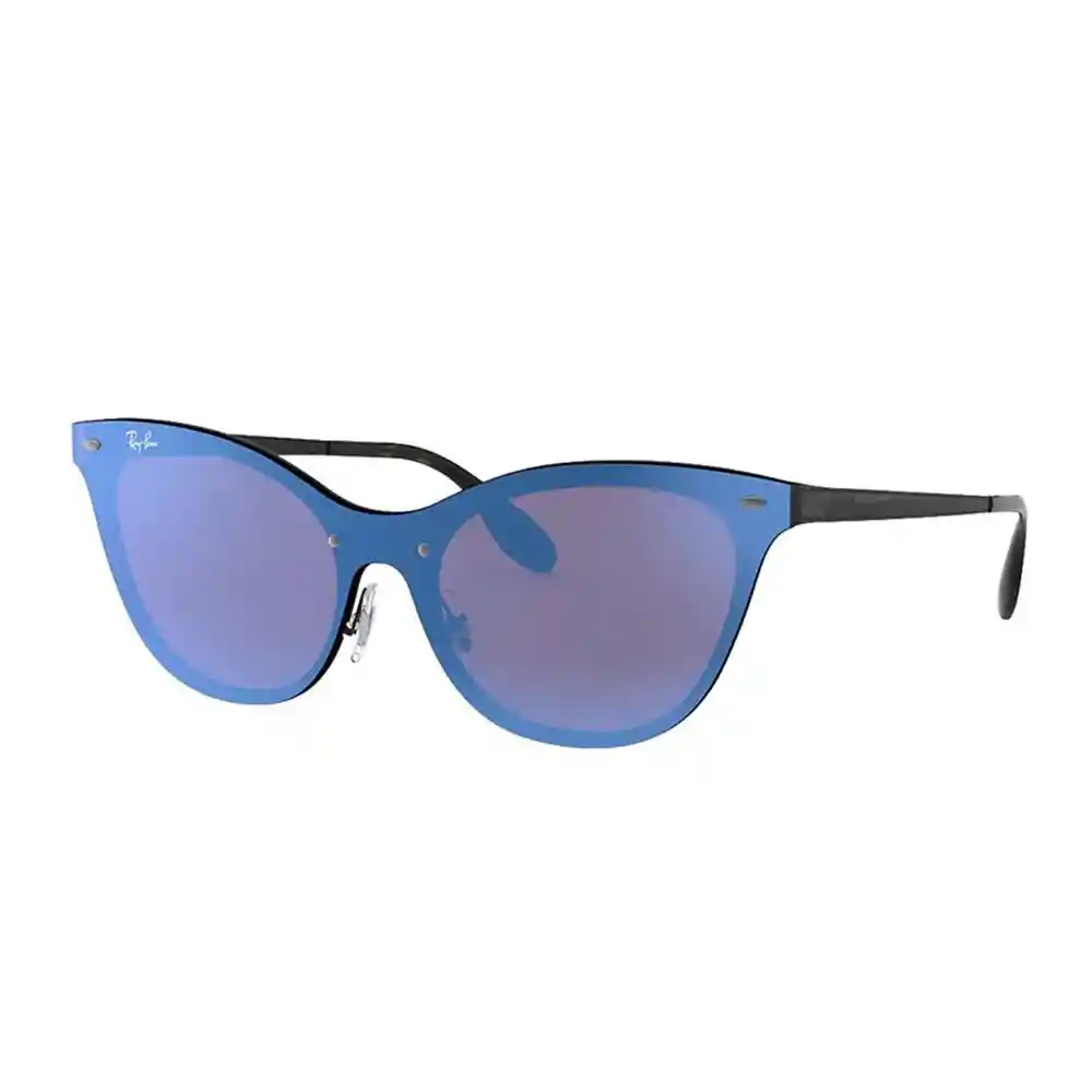 Gafas De Sol Ray Ban Blaze Eye Cat Rb3580n 153/7v Color Azul Talla 43mm