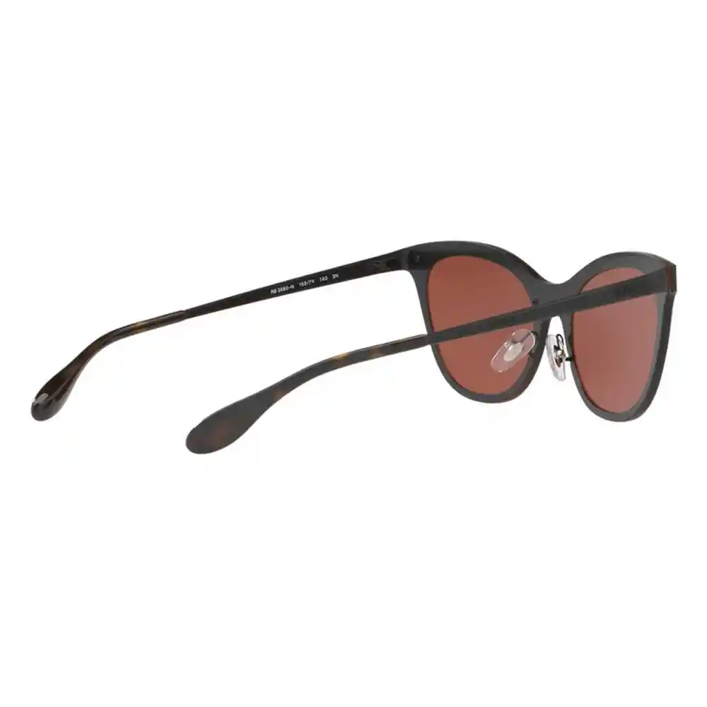 Gafas De Sol Ray Ban Blaze Eye Cat Rb3580n 153/7v Color Azul Talla 43mm