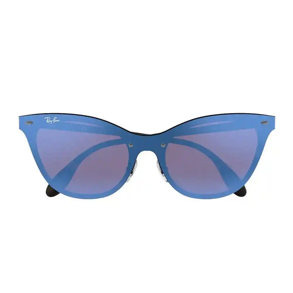 Gafas De Sol Ray Ban Blaze Eye Cat Rb3580n 153/7v Color Azul Talla 43mm