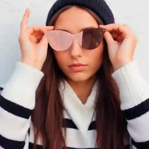 Gafas De Sol Ray Ban Blaze Eye Cat Rb3580n 043/e4 Color Rosado Talla 43mm