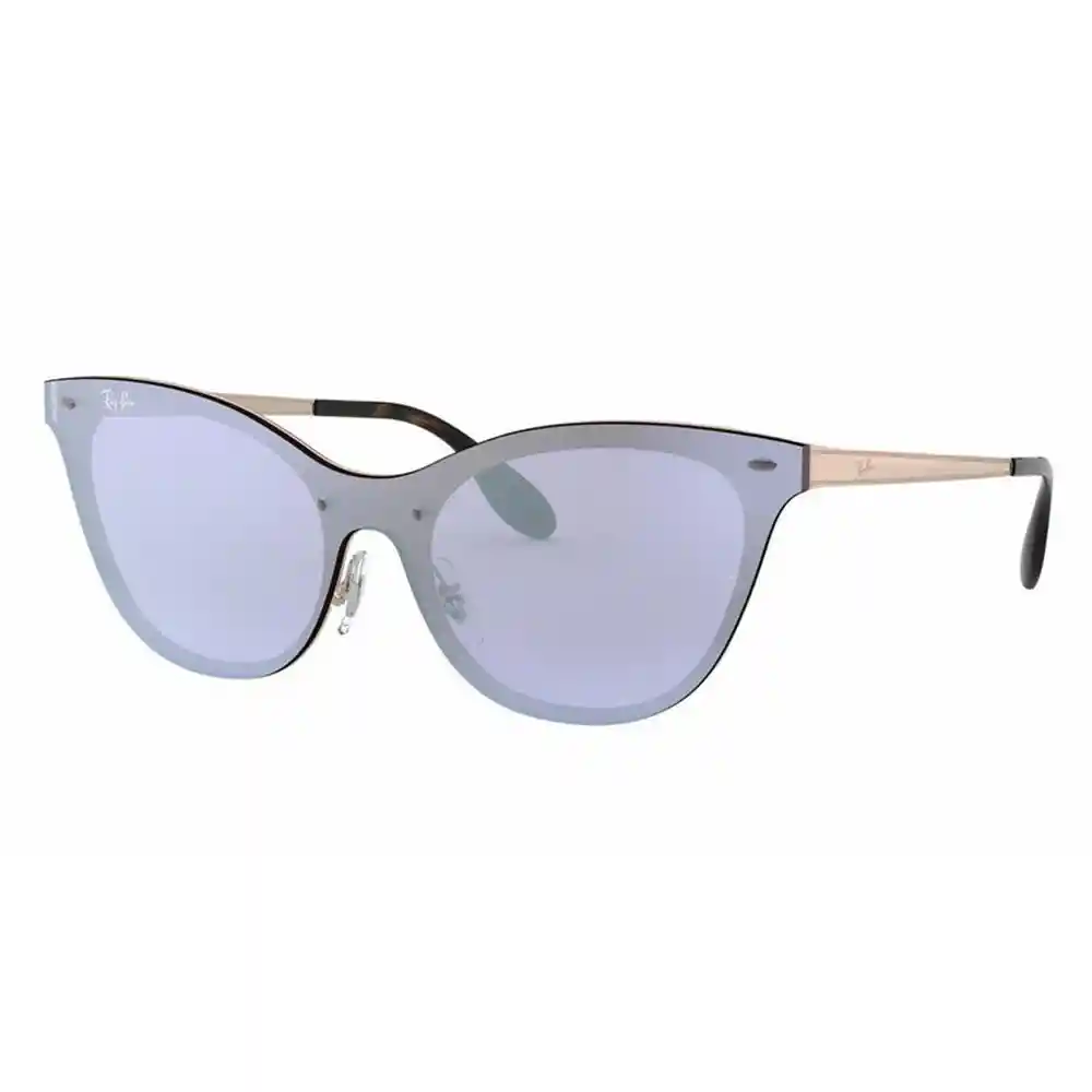 Gafas De Sol Ray Ban Blaze Eye Cat Rb3580n 9039/1u Color Lila Talla 43mm