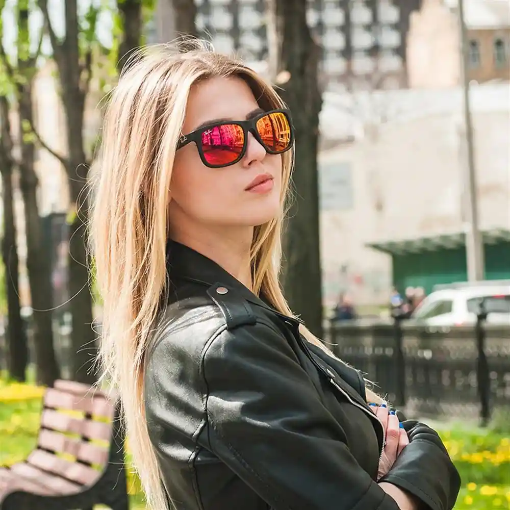 Gafas De Sol Ray Ban Wayfarer Justin Rb4165 622/6q Color Naranja Talla 54mm