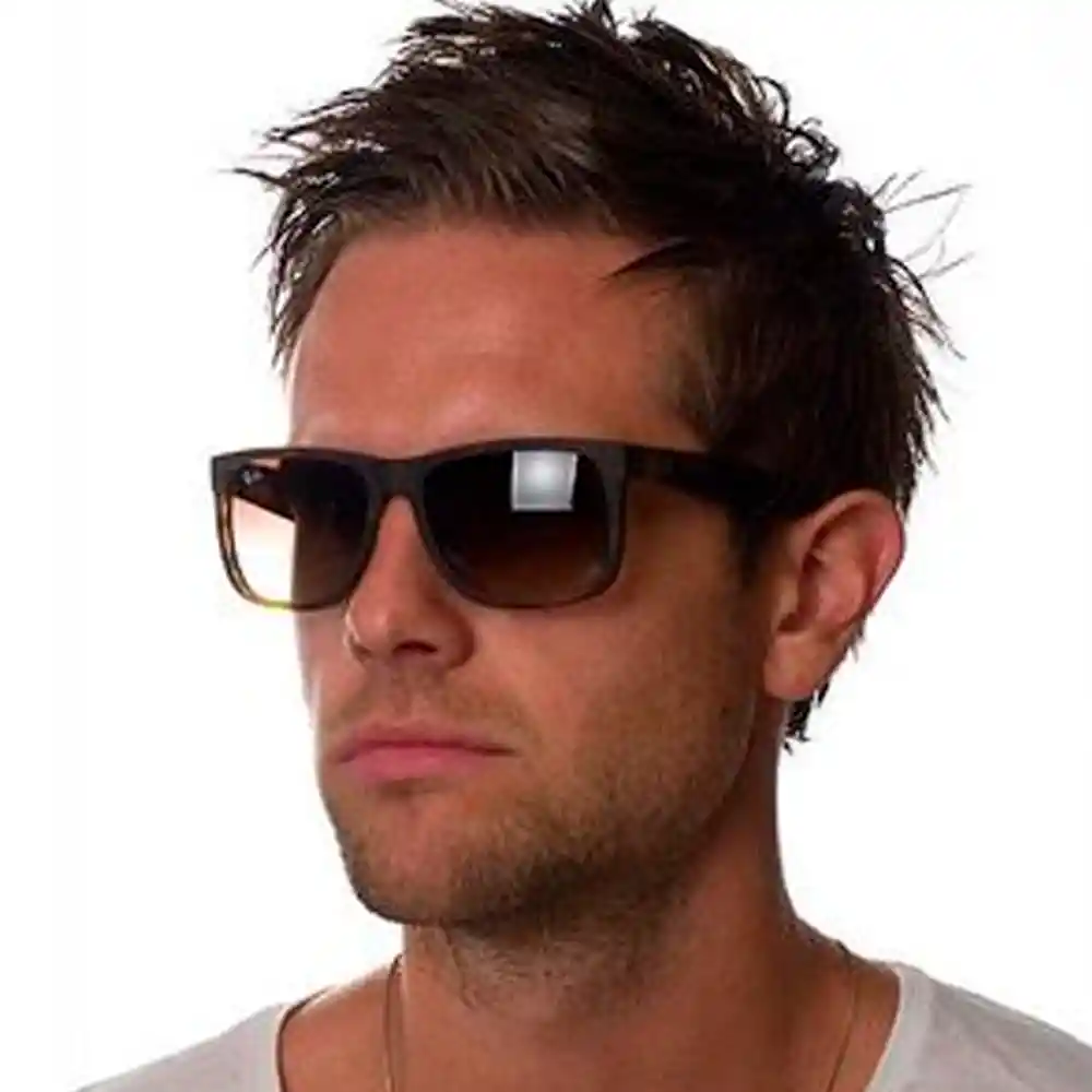 Gafas De Sol Ray Ban Wayfarer Justin Rb4165 710/13 Color Marron Degrade Talla 54mm