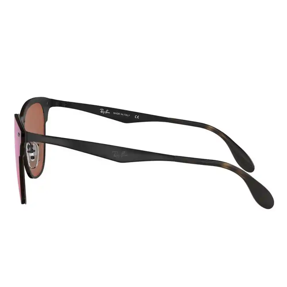 Gafas De Sol Ray Ban Blaze Clubmaster Rb3576n 153/7v Color Violeta Talla 47mm