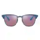 Gafas De Sol Ray Ban Blaze Clubmaster Rb3576n 153/7v Color Violeta Talla 47mm