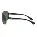 Gafas De Sol Ray Ban Aviador Lifestyle Rb3386 004/71 Color Plateado Talla 63mm