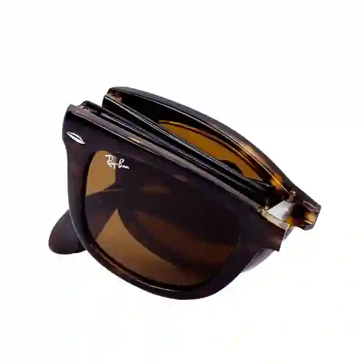 Gafas De Sol Ray Ban Wayfarer Fold Rb4105 710 Color Marron Habana Talla 50mm