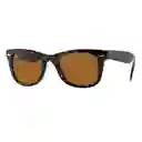 Gafas De Sol Ray Ban Wayfarer Fold Rb4105 710 Color Marron Habana Talla 50mm