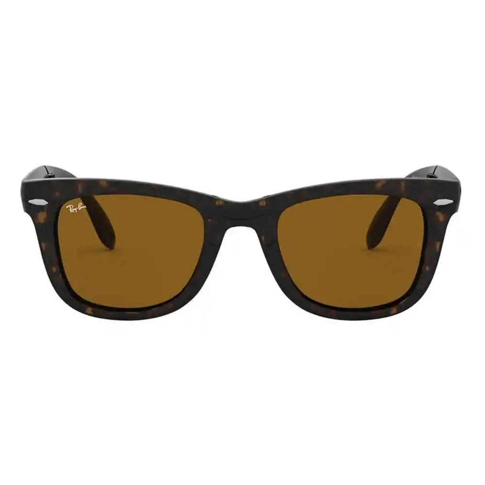 Gafas De Sol Ray Ban Wayfarer Fold Rb4105 710 Color Marron Habana Talla 50mm