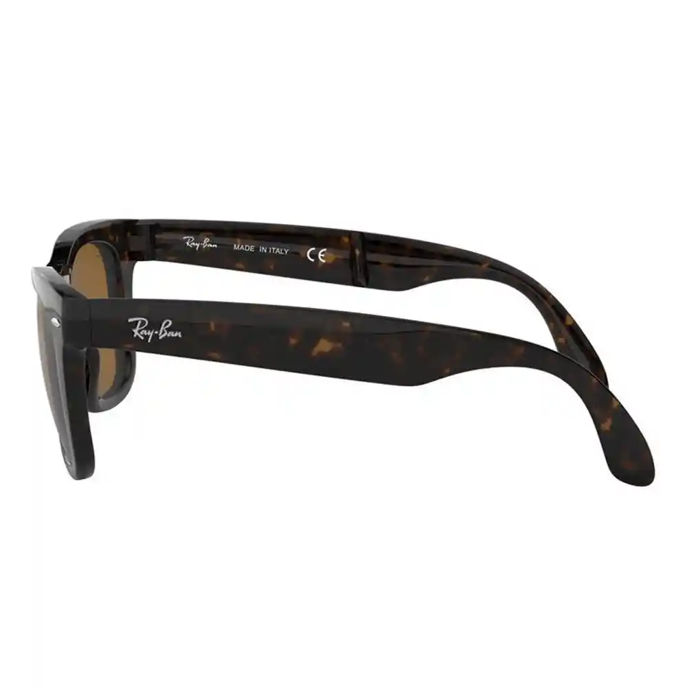 Gafas De Sol Ray Ban Wayfarer Fold Rb4105 710 Color Marron Habana Talla 50mm