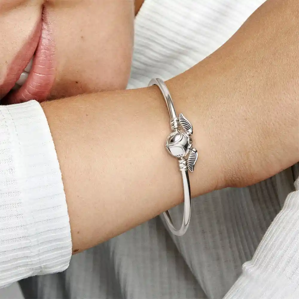Pulsera Brazalete Pandora Cierre Snitch Harry Potter 598619c00 Plata 925 - 18cm