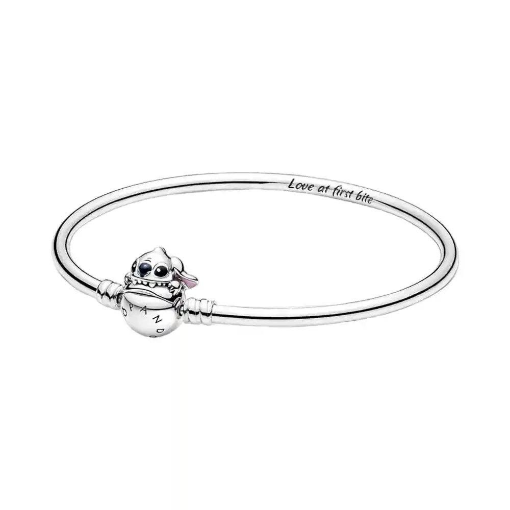 Pulsera Brazalete Pandora Con Figura De Stitch 591683c01-19 Plata 925 - 18cm