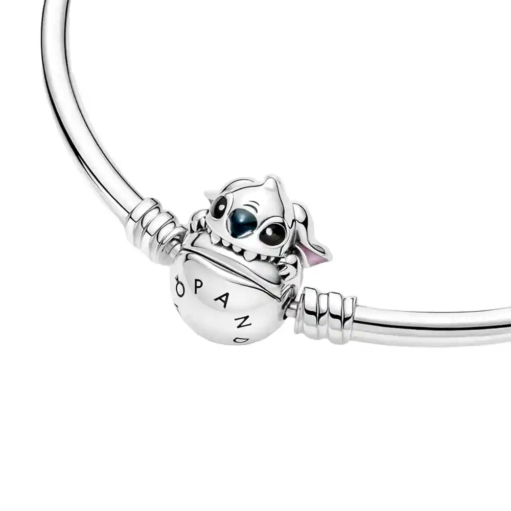 Pulsera Brazalete Pandora Con Figura De Stitch 591683c01-19 Plata 925 - 18cm