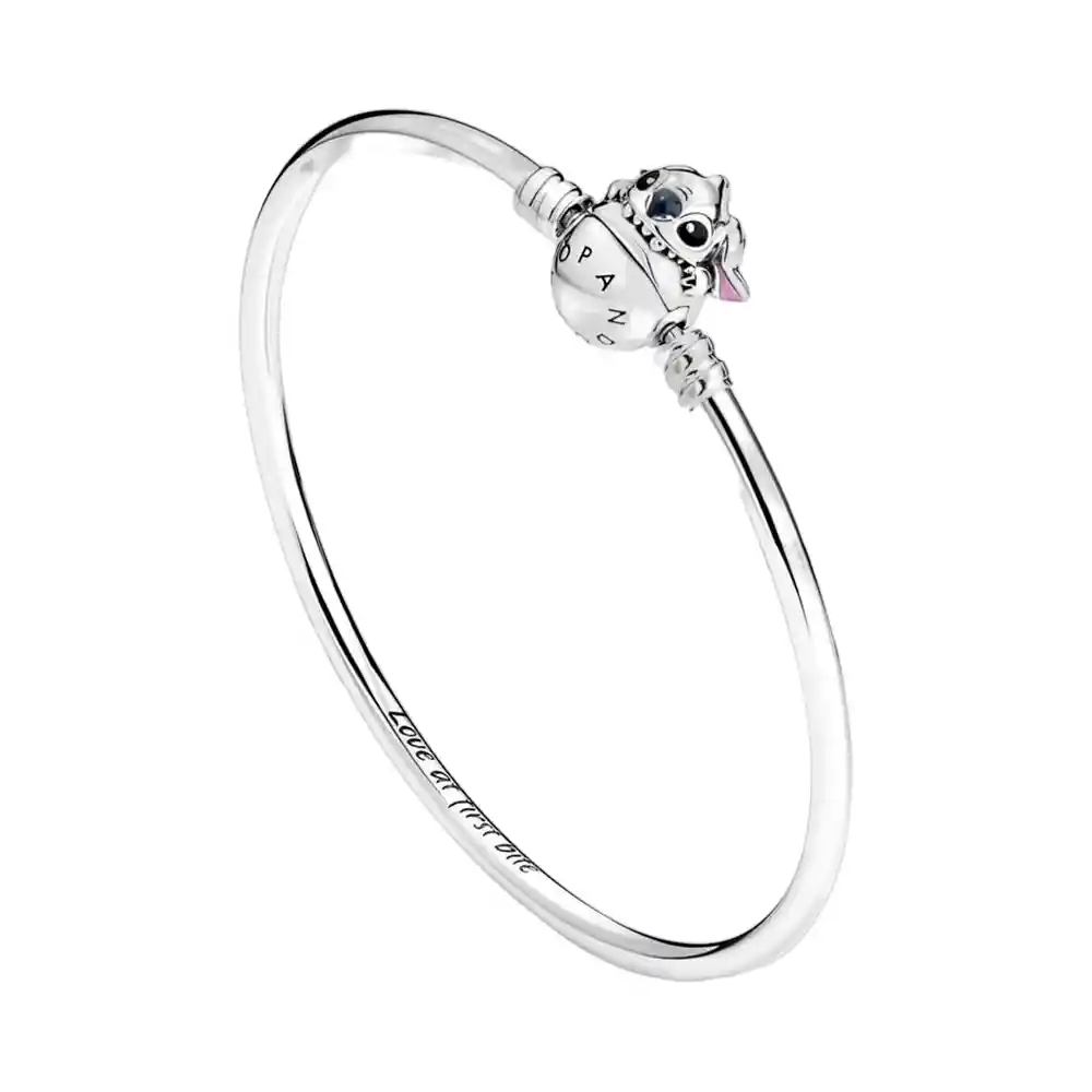 Pulsera Brazalete Pandora Con Figura De Stitch 591683c01-19 Plata 925 - 18cm