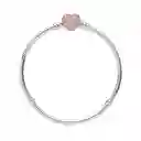 Pulsera Brazalete Pandora Cadena Con Cierre De Corazón 586292cz Plata 925 - 18cm