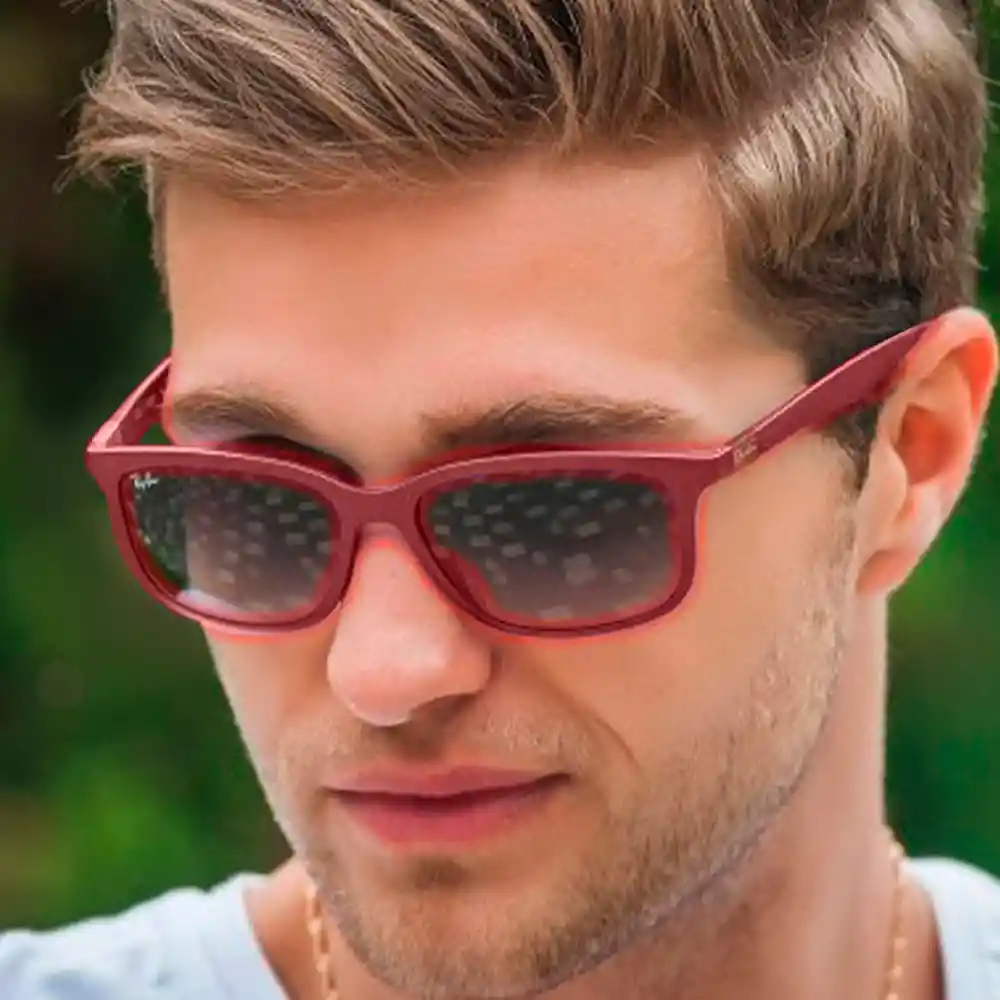 Gafas De Sol Ray Ban Liteforce Rb4215 612613 Color Rojo Talla 57mm