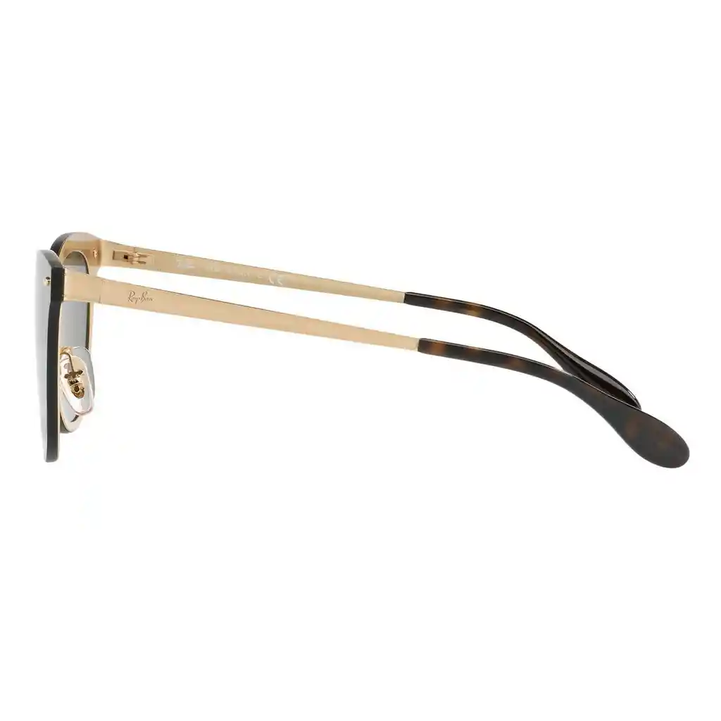 Gafas De Sol Ray Ban Blaze Eye Cat Rb3580n 043/71 Color Negro Talla 48mm