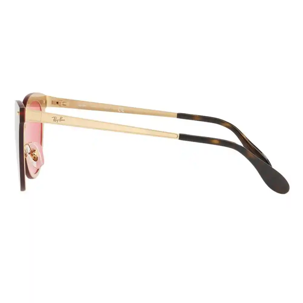 Gafas De Sol Ray Ban Blaze Eye Cat Rb3580n 043/e4 Color Rosado Talla 43mm
