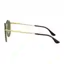 Gafas De Sol Ray Ban Blaze Clubmaster Rb3574n 001/71 Color Verde Talla 59mm