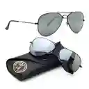 Gafas De Sol Ray Ban Aviador Espejado Rb3025 002/40 Color Gris Talla 58mm