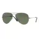 Gafas De Sol Ray Ban Aviador Gunmetal Rb3025 W0879 Color Gris Talla 58mm