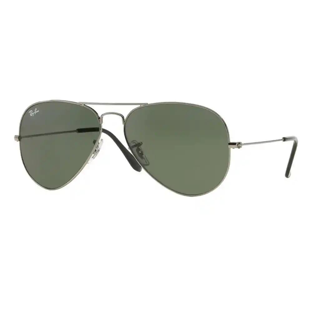 Gafas De Sol Ray Ban Aviador Gunmetal Rb3025 W0879 Color Gris Talla 58mm