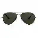 Gafas De Sol Ray Ban Aviador Gunmetal Rb3025 W0879 Color Gris Talla 58mm