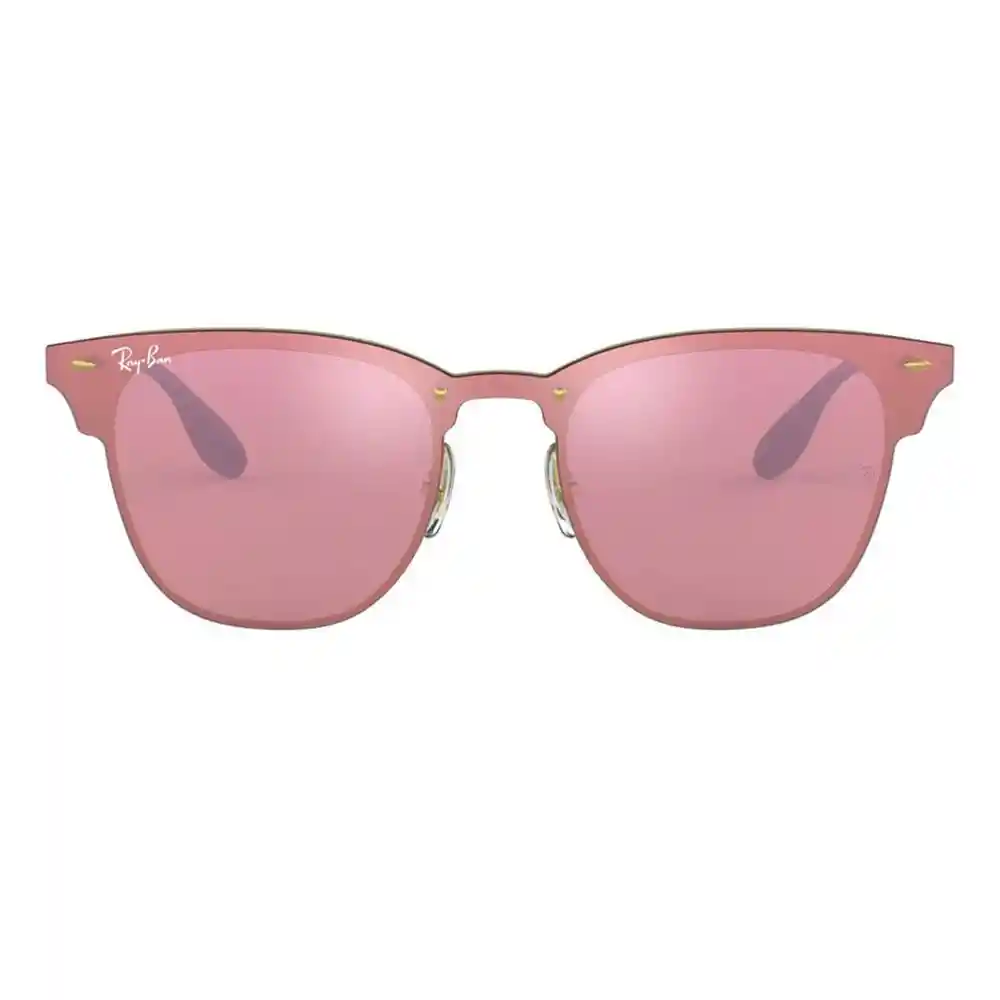 Gafas De Sol Ray Ban Blaze Clubmaster Rb3576n 043/e4 Color Rosado Talla 47mm