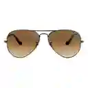 Gafas De Sol Ray Ban Aviador Rb3025 004/51 Color Marron Talla 58mm