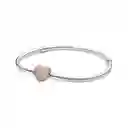 Pulsera Brazalete Pandora Cadena Con Cierre De Corazón 586292cz Plata 925 - 18cm