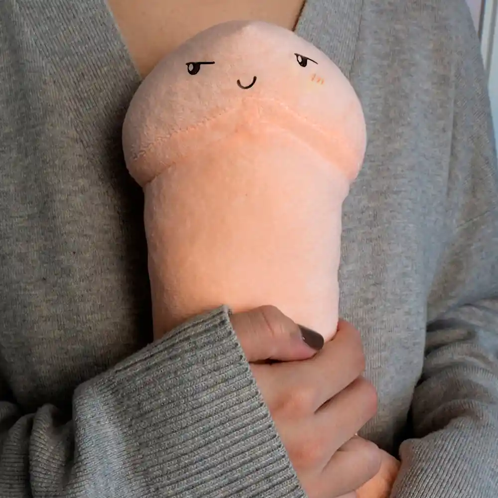 Juguete De Peluche Kawaii Diseño De Pene Color Rosa