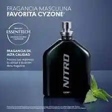 Perfume Nitro Negra Hombre 100 Ml Cyzone