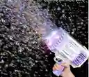 Maquina Pistola Para Burbujas Eléctrica Juguete Para Niños Morada O Rosa