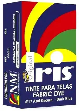 Iris Tinte Para Telas - Azul Oscuro