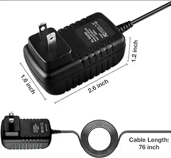 Adaptador De Fuente De Alimentación 5 V/ 3 Mah Enrutador Cctv Altavoz, Banco De Energía, Lector