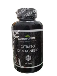 Citrato De Magnesio 1000mg X 100 Und Garden Of Life