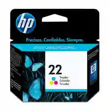 Cartucho De Tinta Hp 22 Tricolor Original (c9352al)