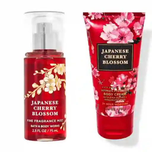 Set Japanese Cherry Blossom Bath Body Works Original