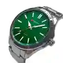 Reloj Analogo Curren Kred9304 Original Color Plateado En Acero Inoxidable Para Hombre