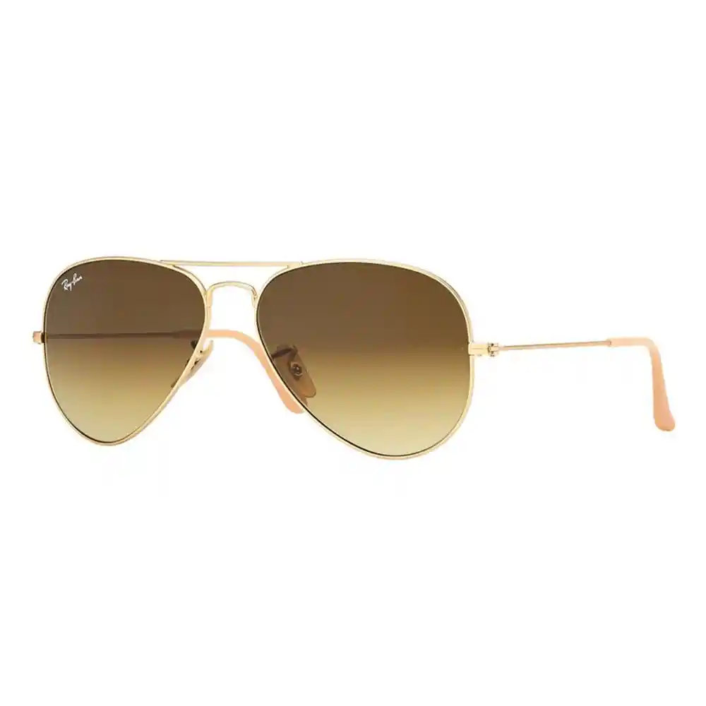 Gafas De Sol Ray Ban Aviator Degrade Rb3025 112/85 Color Marron Talla 58mm